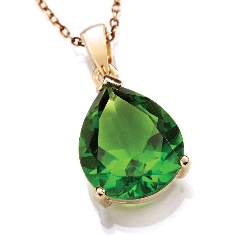 Helenite Necklace, Earrings & Ring Set